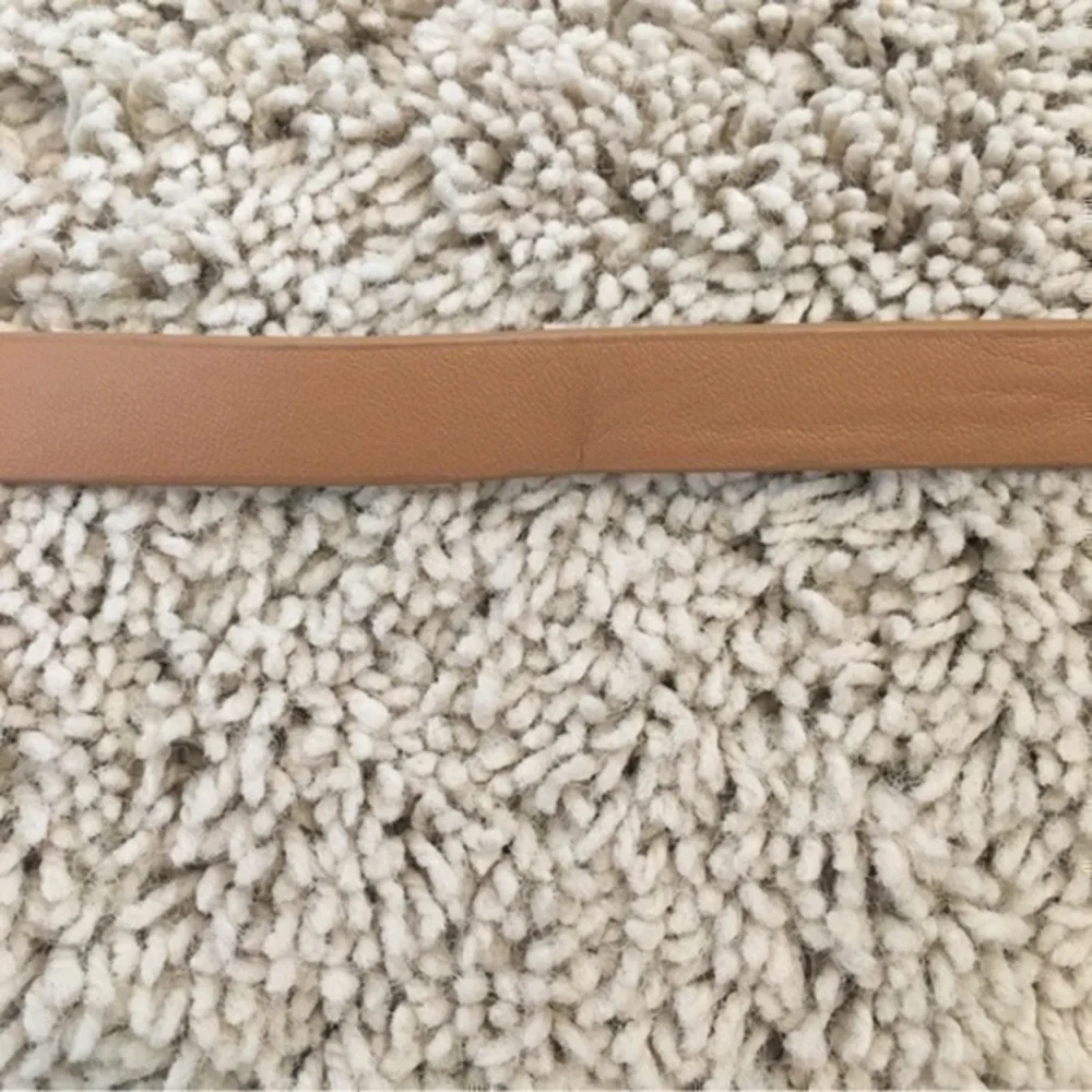 Girls tan and gold belt